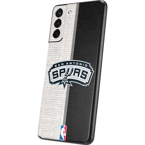NBA San Antonio Spurs Canvas Galaxy S21 5G Skin