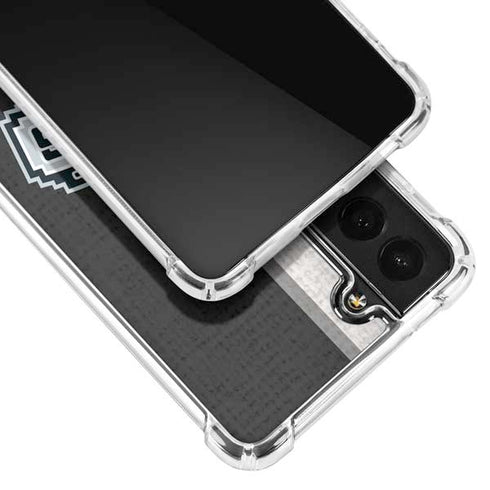 NBA San Antonio Spurs Canvas Galaxy S21 FE Clear Case