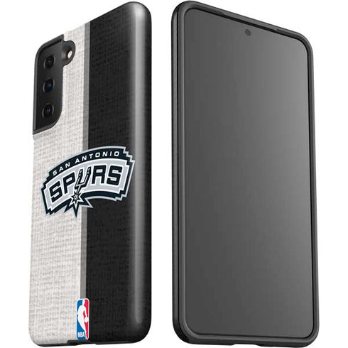 NBA San Antonio Spurs Canvas Galaxy S21 Plus 5G Pro Case