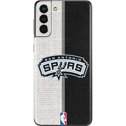 NBA San Antonio Spurs Canvas Galaxy S21 Plus 5G Skin