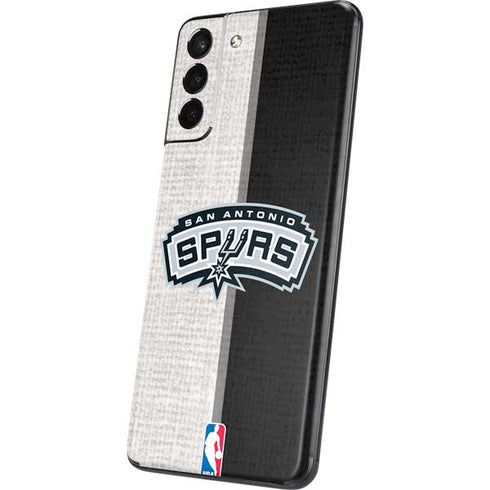 NBA San Antonio Spurs Canvas Galaxy S21 Plus 5G Skin
