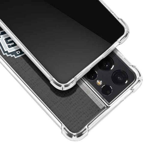NBA San Antonio Spurs Canvas Galaxy S21 Ultra 5G Clear Case
