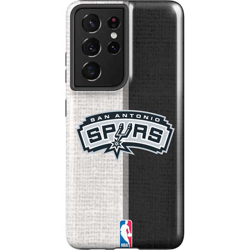 NBA San Antonio Spurs Canvas Galaxy S21 Ultra 5G Pro Case