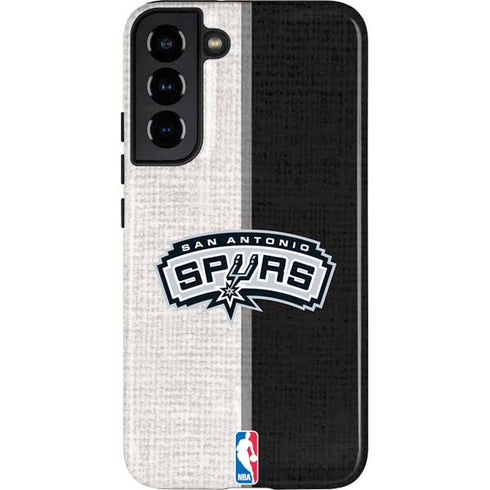 NBA San Antonio Spurs Canvas Galaxy S22 Plus Pro Case