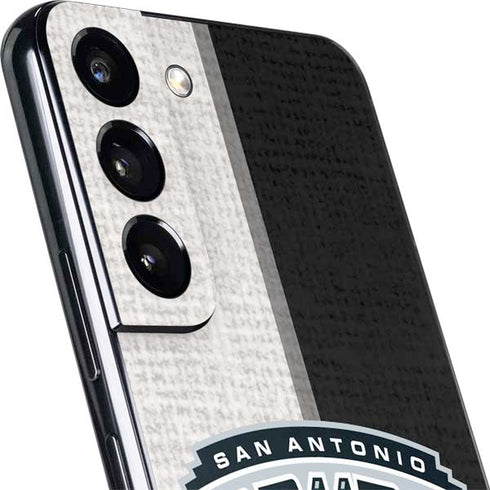 NBA San Antonio Spurs Canvas Galaxy S22 Plus Skin