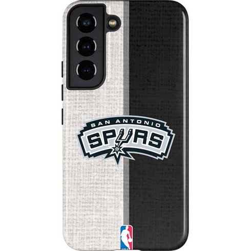 NBA San Antonio Spurs Canvas Galaxy S22 Pro Case