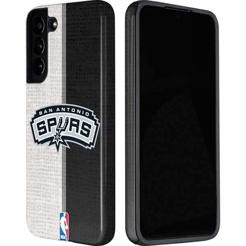 NBA San Antonio Spurs Canvas Galaxy S22 Pro Case