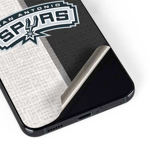 NBA San Antonio Spurs Canvas Galaxy S22 Skin