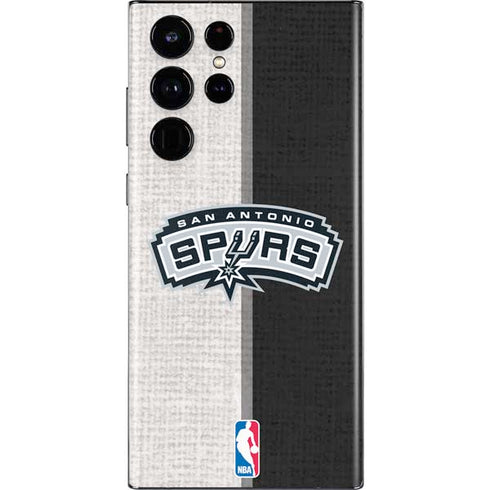 NBA San Antonio Spurs Canvas Galaxy S22 Ultra Skin