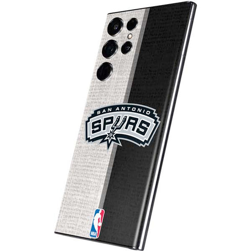 NBA San Antonio Spurs Canvas Galaxy S22 Ultra Skin