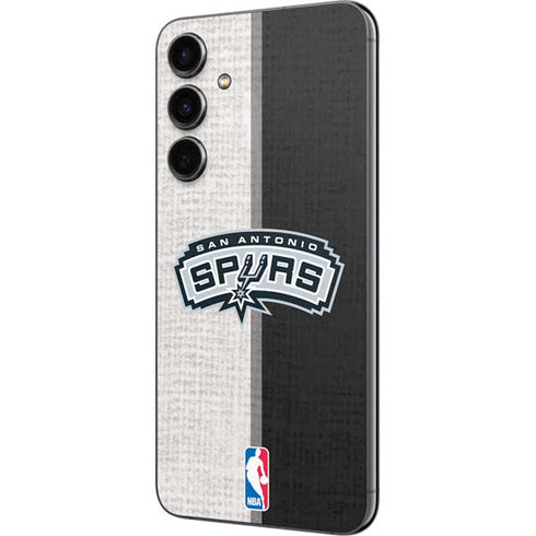 NBA San Antonio Spurs Canvas Galaxy S23 FE Skin
