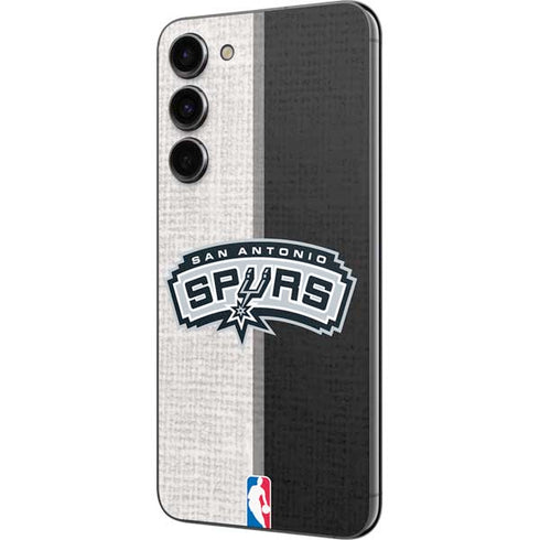 NBA San Antonio Spurs Canvas Galaxy S23 Plus Skin