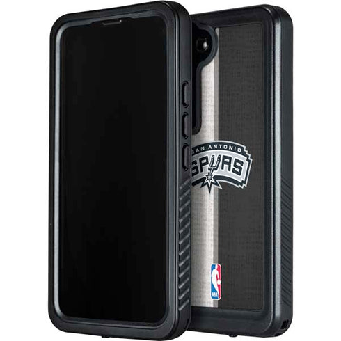NBA San Antonio Spurs Canvas Galaxy S23 Plus Waterproof Case