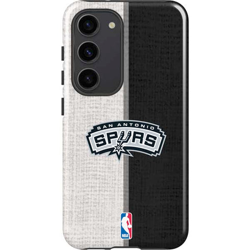 NBA San Antonio Spurs Canvas Galaxy S23 Pro Case