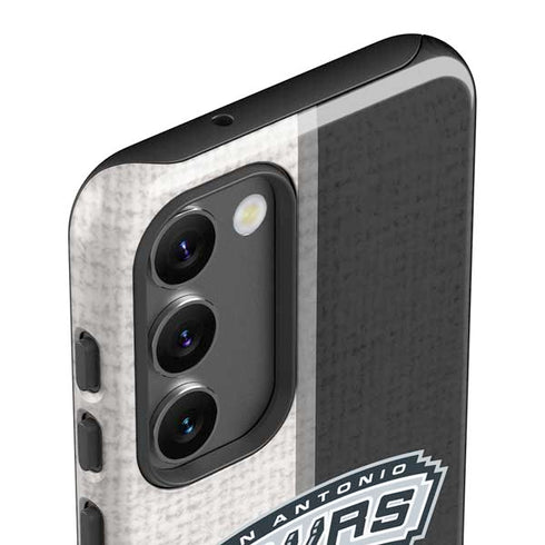 NBA San Antonio Spurs Canvas Galaxy S23 Pro Case