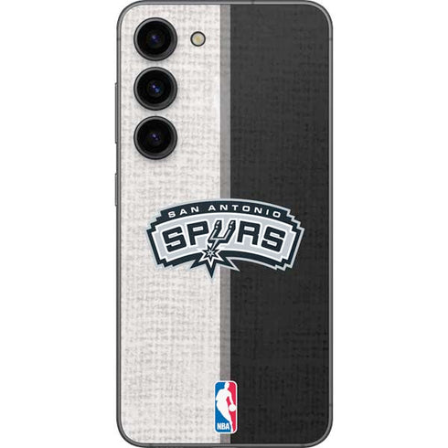 NBA San Antonio Spurs Canvas Galaxy S23 Skin