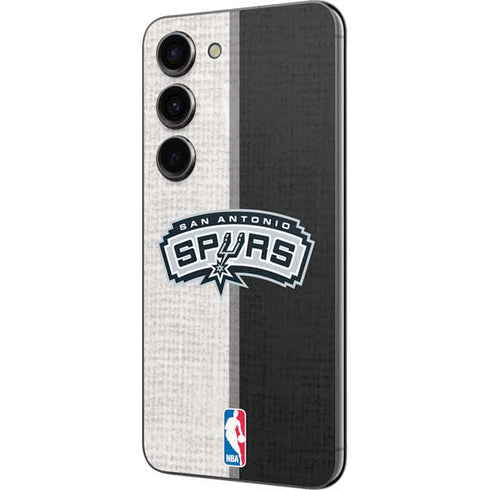 NBA San Antonio Spurs Canvas Galaxy S23 Skin