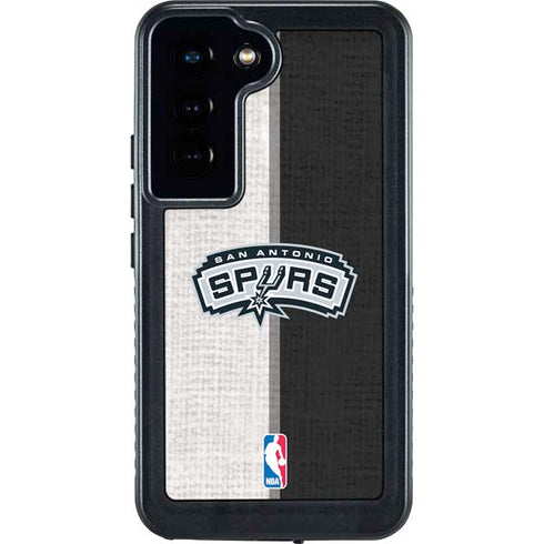 NBA San Antonio Spurs Canvas Galaxy S23 Waterproof Case