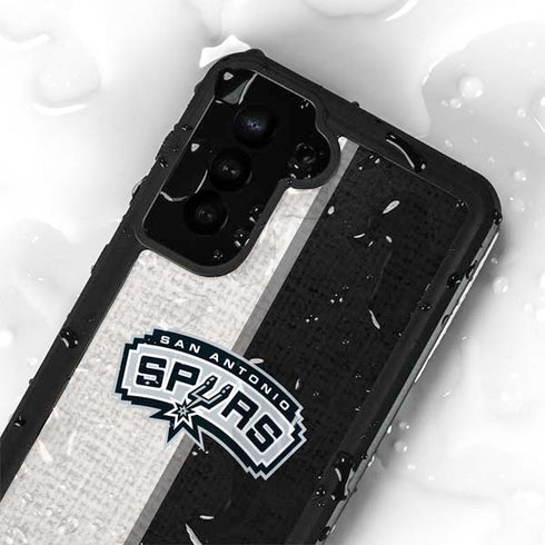NBA San Antonio Spurs Canvas Galaxy S23 Waterproof Case