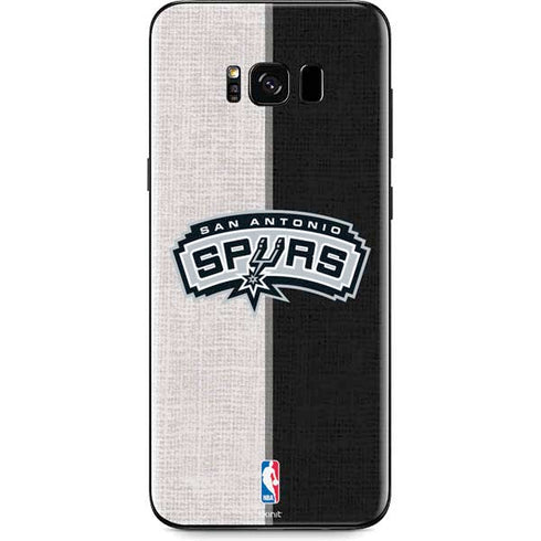 NBA San Antonio Spurs Canvas Galaxy S8 Skin