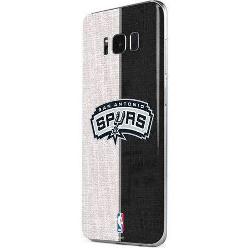 NBA San Antonio Spurs Canvas Galaxy S8 Skin