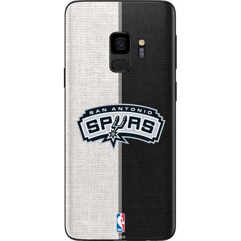 NBA San Antonio Spurs Canvas Galaxy S9 Skin