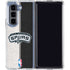 NBA San Antonio Spurs Canvas Galaxy Z Fold5 5G Clear Case