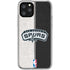 NBA San Antonio Spurs Canvas iPhone 11 Pro Clear Case