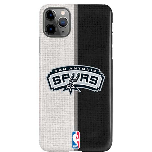NBA San Antonio Spurs Canvas iPhone 11 Pro Max Lite Case