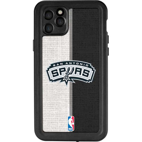 NBA San Antonio Spurs Canvas iPhone 11 Pro Max Waterproof Case