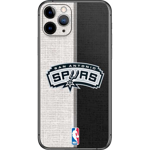 NBA San Antonio Spurs Canvas iPhone 11 Pro Skin