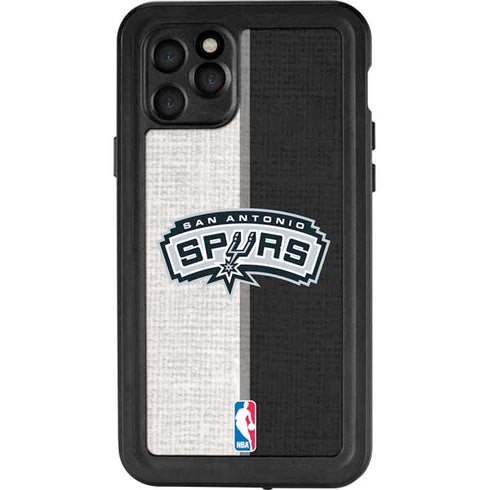 NBA San Antonio Spurs Canvas iPhone 11 Pro Waterproof Case
