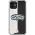 NBA San Antonio Spurs Canvas iPhone 12 Mini Clear Case