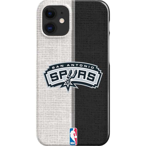NBA San Antonio Spurs Canvas iPhone 12 Mini Lite Case