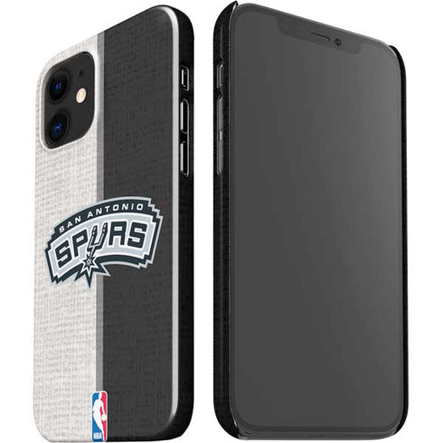 NBA San Antonio Spurs Canvas iPhone 12 Mini Lite Case