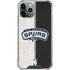 NBA San Antonio Spurs Canvas iPhone 12 Pro Clear Case