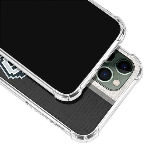 NBA San Antonio Spurs Canvas iPhone 12 Pro Clear Case