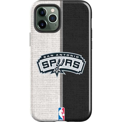 NBA San Antonio Spurs Canvas iPhone 12 Pro Impact Case