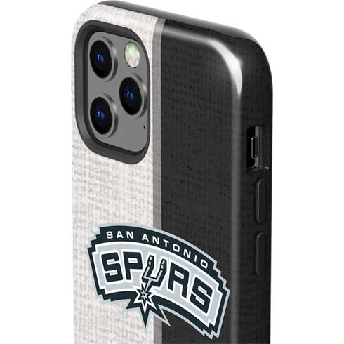 NBA San Antonio Spurs Canvas iPhone 12 Pro Impact Case