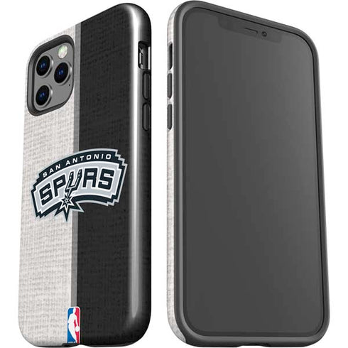 NBA San Antonio Spurs Canvas iPhone 12 Pro Impact Case