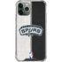 NBA San Antonio Spurs Canvas iPhone 12 Pro Max Clear Case