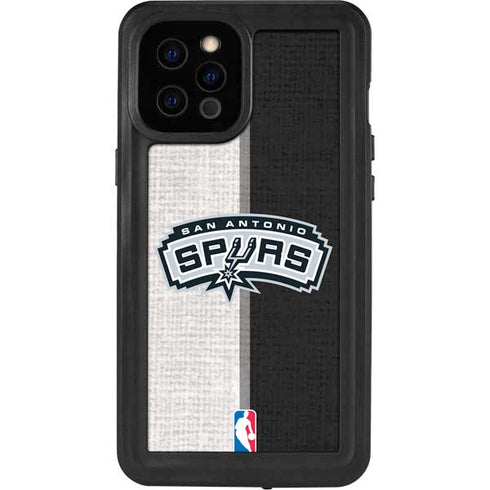NBA San Antonio Spurs Canvas iPhone 12 Pro Max Waterproof Case