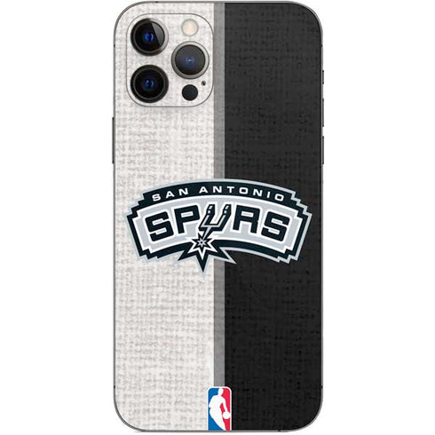 NBA San Antonio Spurs Canvas iPhone 12 Pro Skin