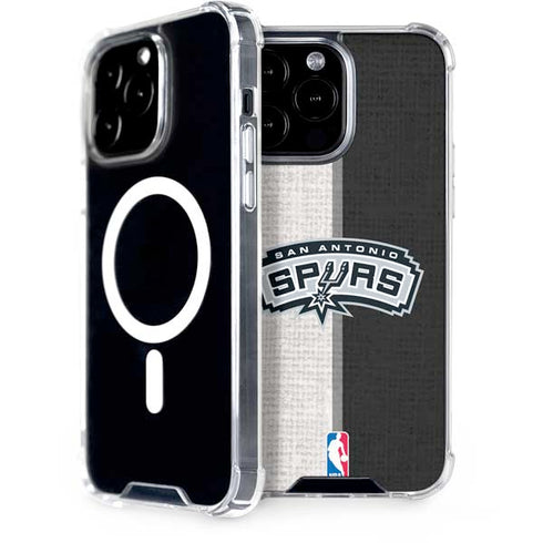 NBA San Antonio Spurs Canvas iPhone 13 Pro Max MagSafe Case