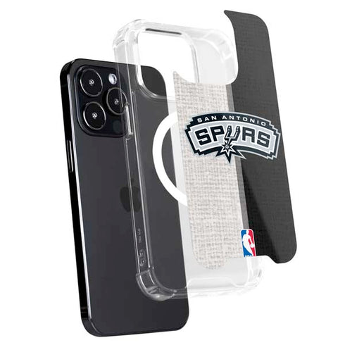 NBA San Antonio Spurs Canvas iPhone 13 Pro Max MagSafe Case
