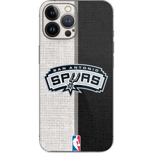 NBA San Antonio Spurs Canvas iPhone 13 Pro Max Skin