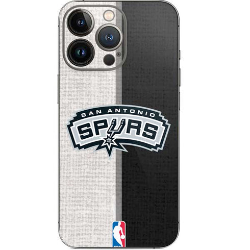 NBA San Antonio Spurs Canvas iPhone 13 Pro Skin