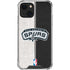 NBA San Antonio Spurs Canvas iPhone 14 Clear Case