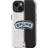NBA San Antonio Spurs Canvas iPhone 15 Plus Impact Case