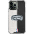 NBA San Antonio Spurs Canvas iPhone 14 Pro Max Clear Case